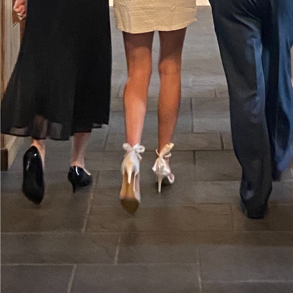 Wedding Bow Heels - Picture 5 of 7